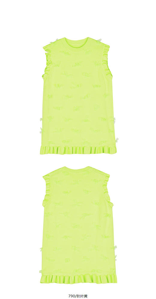 jnby  25年春款  无袖毛衫连衣裙  1P2G10820 商品图10