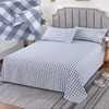 【唯众良品&纺棉人  】 山东纯棉老粗布经典小细格子床单 商品缩略图3