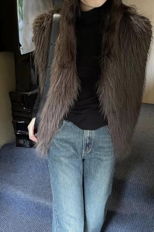 LNNNS 毛绒保暖马甲外套 17749 商品图2