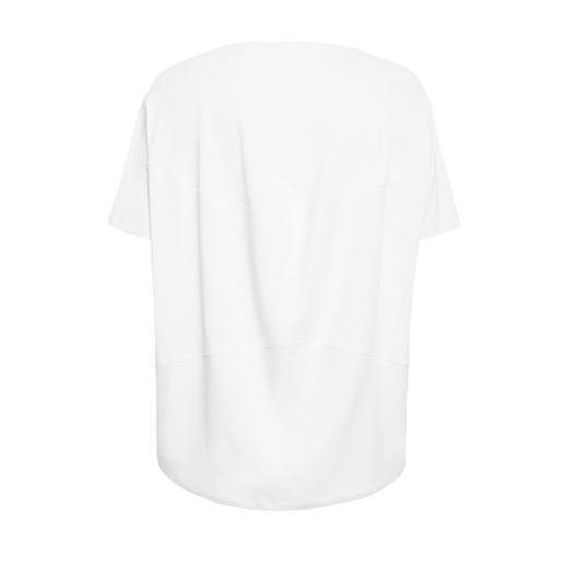 跃牌【倚窗听雨】系列 Athena 瑜伽服龟背罩衫女圆领宽松短袖T恤运动跑步健身服上衣DA98 商品图1