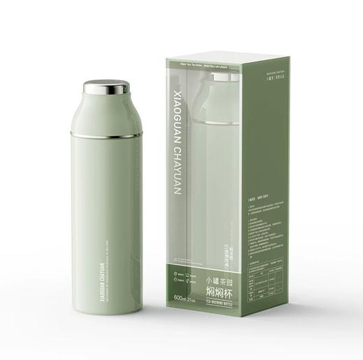 小罐茶园茶具焖焖杯大容量茶水分离杯304不锈钢食品级保温杯焖茶杯礼盒  600ml 商品图2