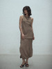 VC｜SS25036Shanti draped top  [无袖上衣 卡其 ] 商品缩略图3