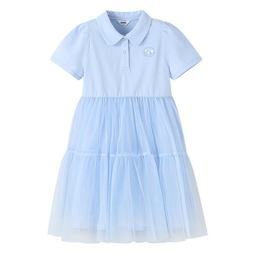 女童短袖连衣裙夏季新款安奈儿童装EG523042 商品图6