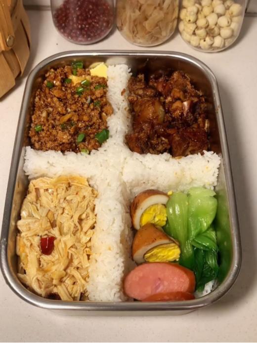 ✨出口欧美的【PONEL派能密封保鲜盒】❗️❗️❗️2大2小，可冷冻可加热！🧡密封性超好！ ✅600毫升直接🌸升级为1000毫升！ ✅1200毫升直接🌸升级为1500毫升！ 商品图1