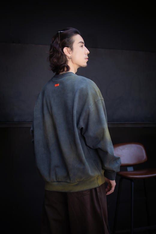 W432564220扎染圆领卫衣 商品图3