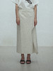VC｜SS25031 Tully flap skirt  [半身裙 燕麦 ] 商品缩略图0