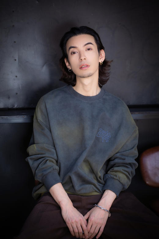 W432564220扎染圆领卫衣 商品图0