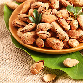 【鲜记】巴旦木 288g 博士帽罐装