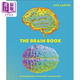 预售 【中商原版】大脑之书从结构到功能的视觉指南 英文原版 The Brain Book A Visual Guide to Structure Rita Carter
