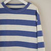 蓝白条纹棉T恤 商品缩略图1