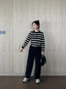 小禾1:1吐血推荐---25春100%细羊毛条纹开衫毛衣 【包邮+三天无理由退换】 商品缩略图8