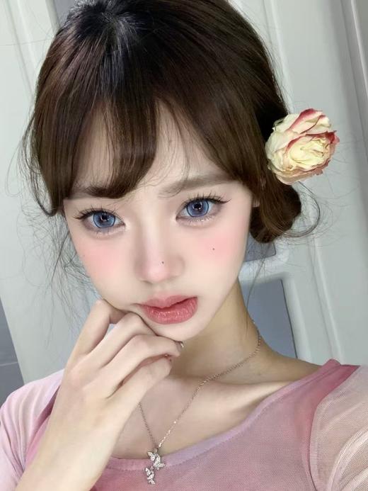 【大直径】4YOUTHCON-流光宝石蓝-14.5mm【年抛 0-800度 无525/575】 商品图3