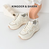 经典鲨2025年春季新款韩版时尚百搭舒适平底休闲鞋跑步鞋女KW279-517021 商品缩略图0