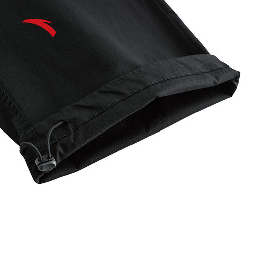 安踏欧文系列 男女夏季新款宽松梭织休闲长裤阔腿直筒卫裤172521503 商品图5