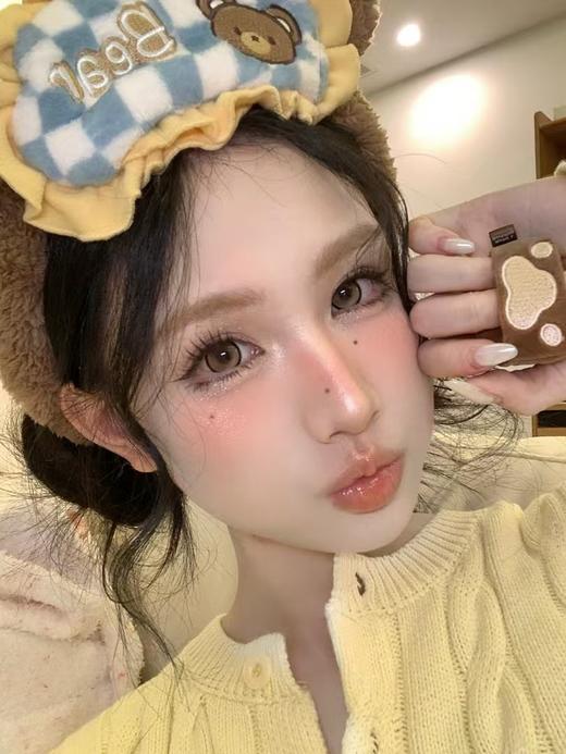 【大直径】4YOUTHCON-发光芝士棕-14.5mm【年抛 0-800度 无525/575】 商品图4