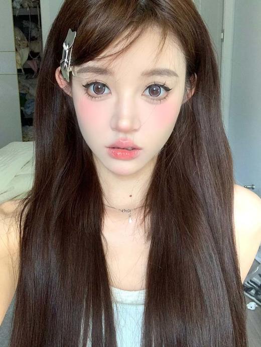 flowercolor 半年抛美瞳 冰莓布丁 直径14.5mm着色13.9mm 商品图1