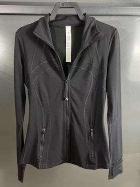 正品lululemon露露乐蒙 Define 系列
 Luon™面料 纯色休闲立领修身运动夹克 4 6 8码