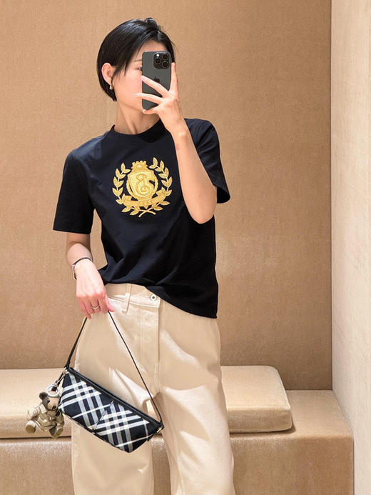 BBR 金叶徽标圆领短袖 商品图4