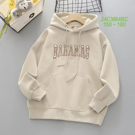 【必败榜 -青少连帽卫衣】大宽版 青少 连帽不加绒卫衣 多款 平纹 卫衣 商品图6