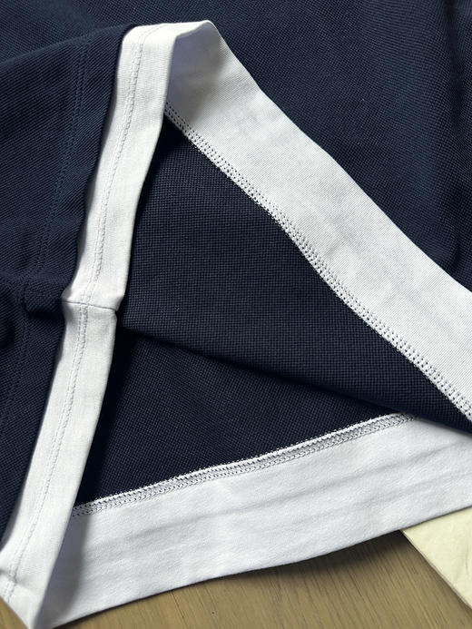 现货 THS-限时 缪家 复古雅韵 翻领撞色字母刺绣polo衫 BH2566 商品图7