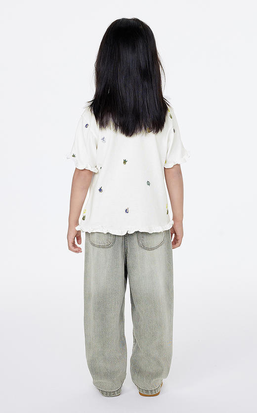 Jnby  25年春款  牛仔长裤  1P3E11240 商品图8