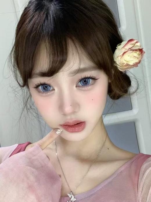 【大直径】4YOUTHCON-流光宝石蓝-14.5mm【年抛 0-800度 无525/575】 商品图1