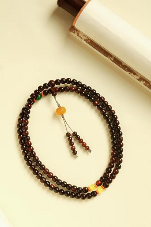 海黄紫油梨 7x8mm念珠手串 商品图0