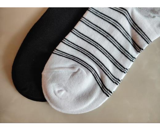 【内衣特推】Rime韵魅棉袜子 春夏新款  二双装  精梳棉混搭女短袜38612 商品图5