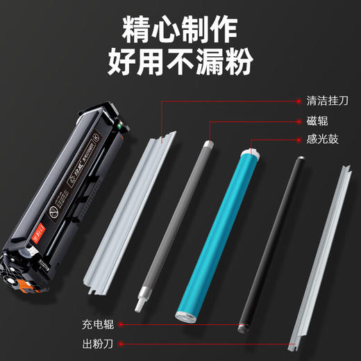 绘威CRG-046硒鼓适用佳能lbp653cdw硒鼓 lbp654cdw打印机墨盒 mf735cx粉盒 732cdw硒鼓 带芯片四色套装 商品图4