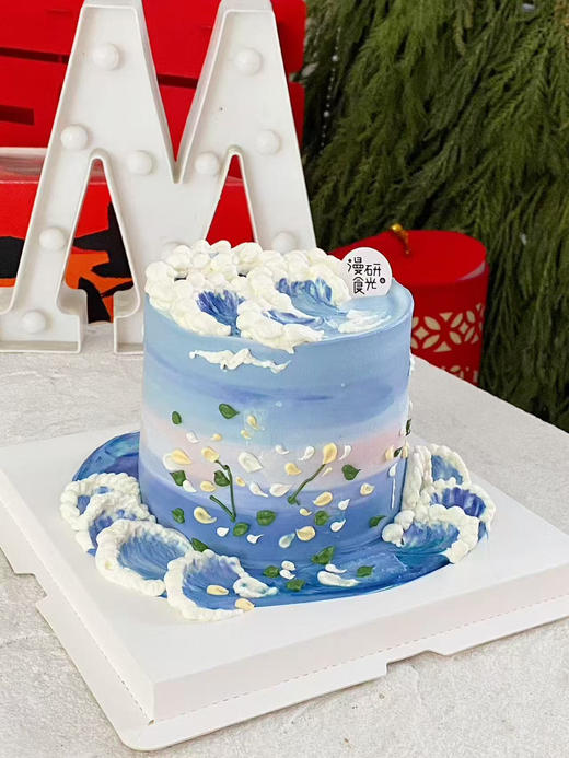 【生日蛋糕】海浪款 商品图0