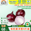包邮【基地直发】有机蔬菜 紫洋葱4斤/6斤/10斤装欧盟认证 商品缩略图0