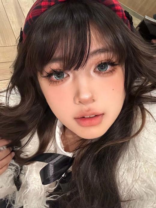 flowercolor 半年抛美瞳  爆汁青提 直径14.5mm着色13.9mm 商品图2