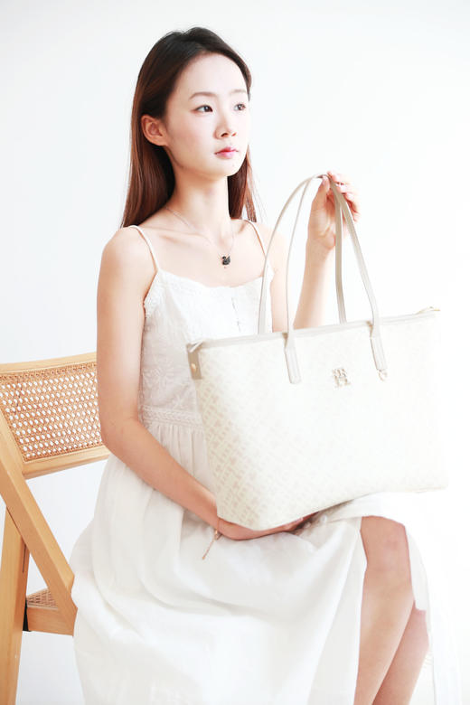 哇喔，人见人夸！！颜值很高の复古老花大容量单肩托特包C022688 商品图11