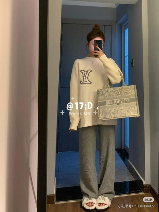 1V闪电毛衣 杏色 商品图4