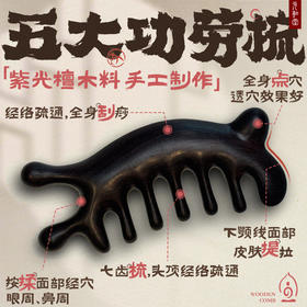 五大功劳梳介绍