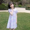 女童短袖连衣裙夏季新款安奈儿童装EG523103 商品缩略图1