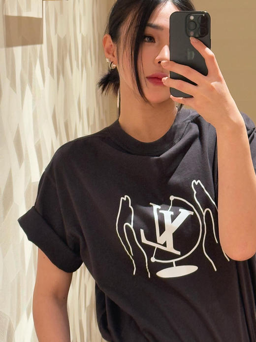 LU指南针圆领短袖 商品图1