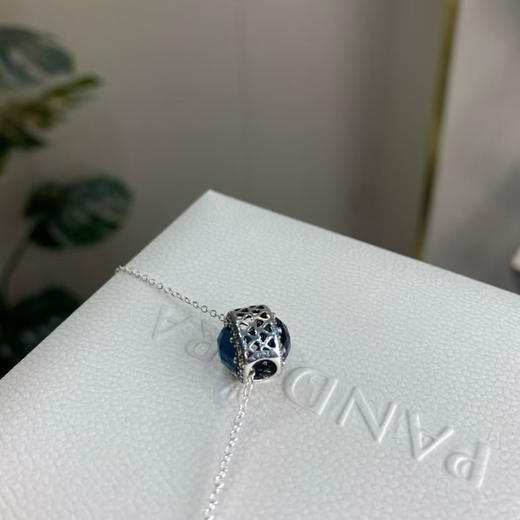 亚马逊订单潘多拉海洋之星925银项链，闪到你心动！** 链长48cm，可调节设计，** 满足不同佩戴需求，完美修饰颈部线条。 商品图5