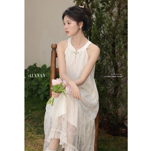 鹿向南「北海之恋」连衣裙开衫两件套装 商品图2