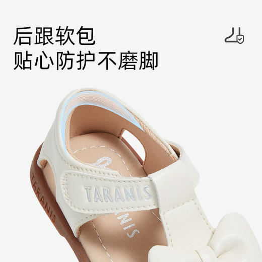 泰兰尼斯女童凉鞋夏季新款包头外穿童鞋防滑软底女宝宝鞋子公主鞋 T07T5B5815 商品图3