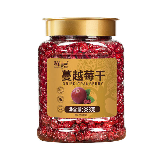 【鲜记】蔓越莓干 388g 博士帽罐装 商品图7