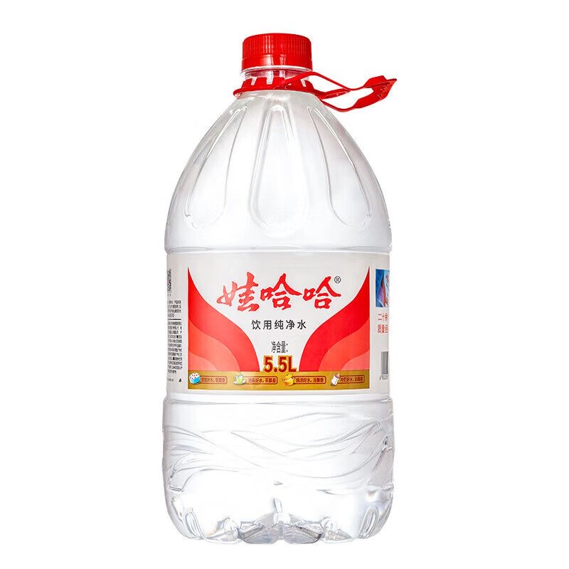 L娃哈哈饮用纯净水5.5L