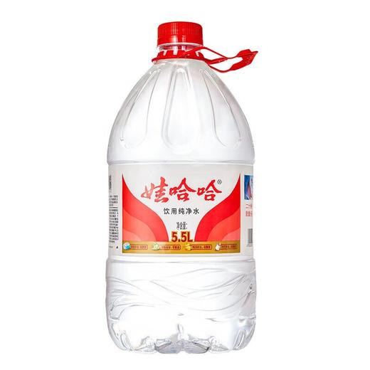 L娃哈哈饮用纯净水5.5L 商品图0