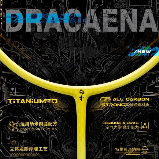 的幸黄斩羽毛球拍高刚全碳素进攻型700龙热门推荐专业羽毛球拍 商品图1