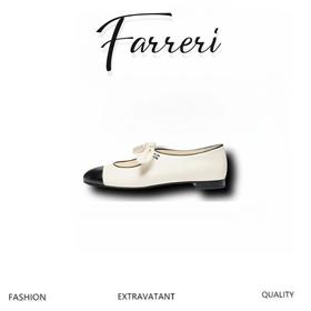 香奶奶 25新品蝴蝶结芭蕾舞鞋