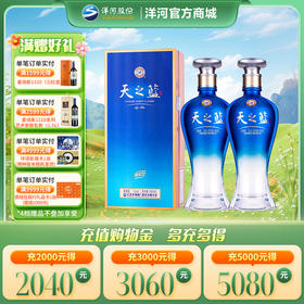洋河 天之蓝 21版本 42度 480mL 浓香型白酒