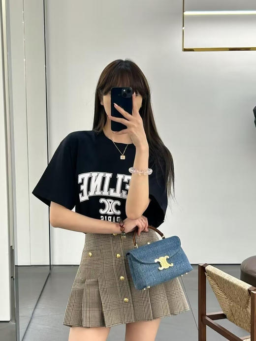 CLNE凯旋门印花圆领短袖 商品图2