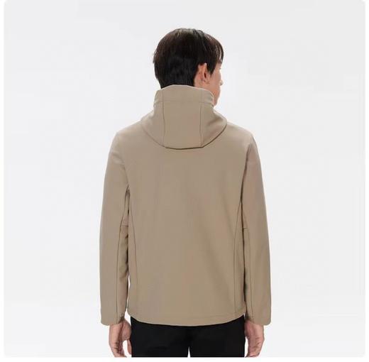 春款KL男士复合连帽拉绒软壳外套 商品图10