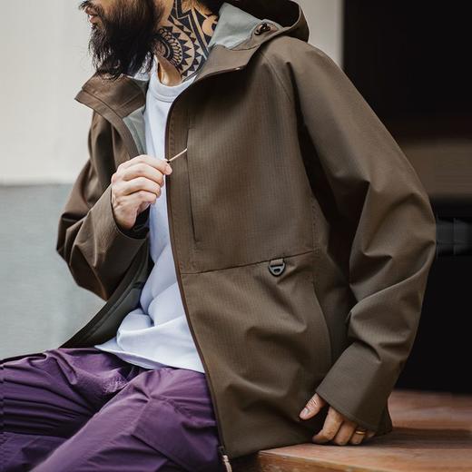 【Ⅱ级专业冲锋 4级抗湿+3层防护结构】gorpcore三防冲锋（随衣附赠求生口哨） 商品图0