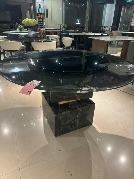 芬迪绿圆台餐台/A514-YT-303 商品图0